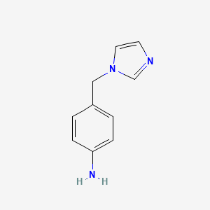 4-Imidazol-1-ylmethylphenylamine