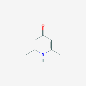 molecular formula C7H9NO B130123 2,6-二甲基-4-羟基吡啶 CAS No. 13603-44-6