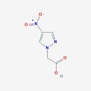 molecular formula C5H5N3O4 B1301245 (4-nitro-1H-pyrazol-1-yl)acetic acid CAS No. 6645-69-8