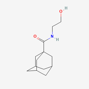 molecular formula C13H21NO2 B1301250 N-(2-hydroxyethyl)adamantane-1-carboxamide CAS No. 78743-65-4