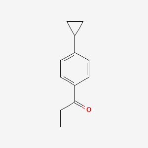 1-(4-Cyclopropylphenyl)propan-1-one