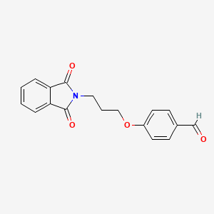 4-[3-(1,3-Dioxoisoindol-2-yl)propoxy]benzaldehyde