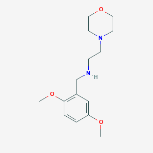 (2,5-Dimethoxy-benzyl)-(2-morpholin-4-yl-ethyl)-amine