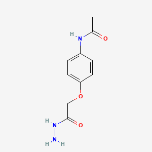 N-[4-(2-hydrazino-2-oxoethoxy)phenyl]acetamide