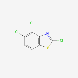 molecular formula C7H2Cl3NS B1301390 2,4,5-Trichlorobenzo[d]thiazole CAS No. 898747-87-0