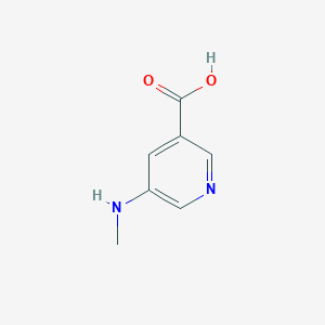 molecular formula C7H8N2O2 B1301403 5-(Methylamino)nicotinic acid CAS No. 91702-88-4