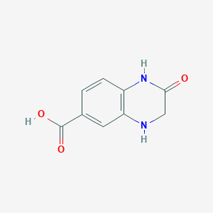 2-Oxo-1,2,3,4-tetrahydroquinoxaline-6-carboxylic acid