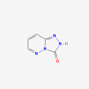 molecular formula C5H4N4O B13014403 [1,2,4]Triazolo[4,3-b]pyridazin-3(2h)-one 