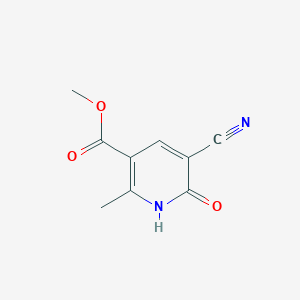 molecular formula C9H8N2O3 B1301444 Methyl 5-cyano-6-hydroxy-2-methylnicotinate CAS No. 71408-02-1