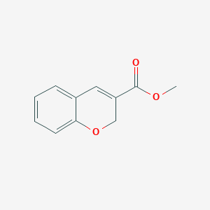 molecular formula C11H10O3 B1301472 methyl 2H-chromene-3-carboxylate CAS No. 36044-49-2