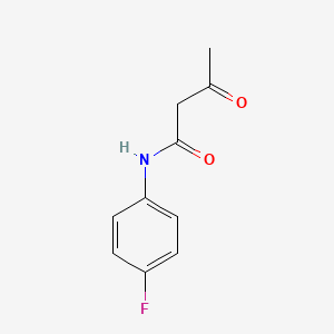 molecular formula C10H10FNO2 B1301474 N-(4-氟苯基)-3-氧代丁酰胺 CAS No. 2713-85-1