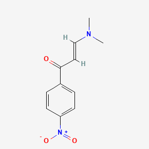 molecular formula C11H12N2O3 B1301475 (2E)-3-(dimethylamino)-1-(4-nitrophenyl)prop-2-en-1-one CAS No. 78089-99-3
