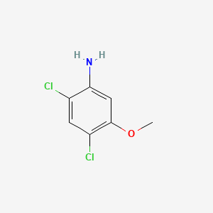 molecular formula C7H7Cl2NO B1301479 2,4-Dichloro-5-methoxyaniline CAS No. 98446-49-2