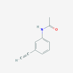molecular formula C10H9NO B1301552 N-(3-乙炔基苯基)乙酰胺 CAS No. 70933-58-3