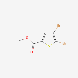 molecular formula C6H4Br2O2S B1301560 Methyl 4,5-dibromothiophene-2-carboxylate CAS No. 62224-24-2