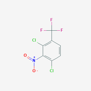 molecular formula C7H2Cl2F3NO2 B1301598 2,4-Dichloro-3-nitrobenzotrifluoride CAS No. 203915-49-5