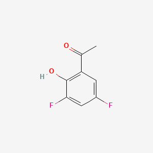 molecular formula C8H6F2O2 B1301623 1-(3,5-Difluoro-2-hydroxyphenyl)ethanone CAS No. 140675-42-9