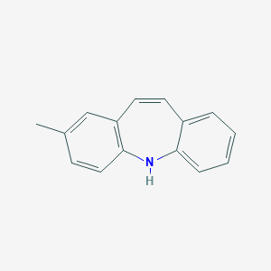 molecular formula C15H13N B130164 2-methyl-5H-dibenzo[b,f]azepine CAS No. 70401-31-9