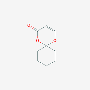 molecular formula C9H12O3 B130168 1,5-Dioxaspiro[5.5]undec-3-en-2-one CAS No. 94691-90-4