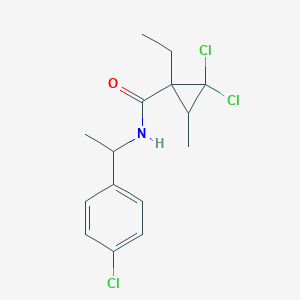 molecular formula C15H18Cl3NO B013017 卡普普胺 CAS No. 104030-54-8