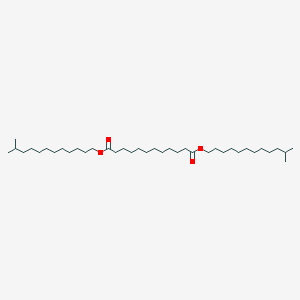 molecular formula C38H74O4 B130174 bis(11-methyldodecyl) dodecanedioate CAS No. 143009-09-0