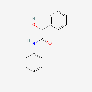 molecular formula C15H15NO2 B13017471 N-p-Tolylmandelamide CAS No. 10295-51-9