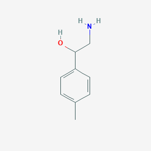 molecular formula C9H13NO B130177 2-Amino-1-(4-methylphenyl)ethanol CAS No. 53360-85-3