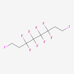 molecular formula C8H8F8I2 B1301772 3,3,4,4,5,5,6,6-Octafluoro-1,8-diiodooctane CAS No. 2681-00-7