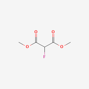molecular formula C5H7FO4 B1301775 Dimethyl fluoromalonate CAS No. 344-14-9