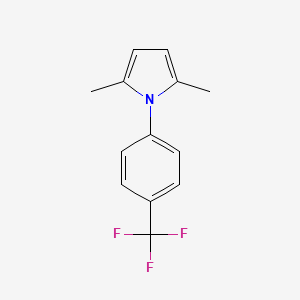 2,5-Dimethyl-1-[4-(trifluoromethyl)phenyl]pyrrole