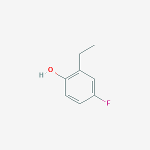 molecular formula C8H9FO B1301785 2-乙基-4-氟苯酚 CAS No. 398-71-0