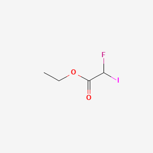 molecular formula C4H6FIO2 B1301788 Ethyl iodofluoroacetate CAS No. 401-58-1