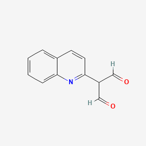 molecular formula C12H9NO2 B1301797 2-(2-Quinolyl)malondialdehyde CAS No. 40070-84-6