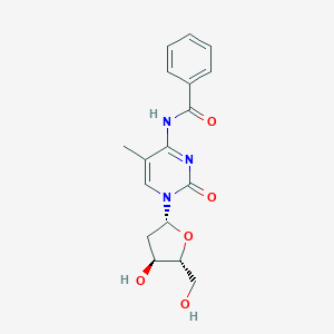 molecular formula C17H19N3O5 B013018 N4-Benzoyl-5-methyldeoxycytidine CAS No. 104579-02-4