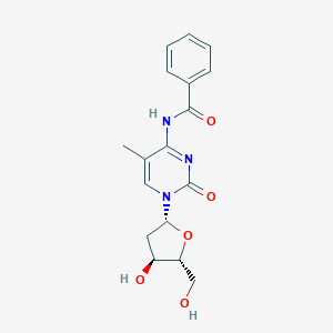 molecular formula C17H19N3O5 B013018 Cytidine, N-benzoyl-2'-deoxy-5-methyl- CAS No. 104579-02-4