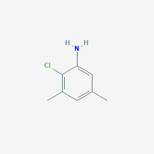 molecular formula C8H10ClN B13018052 2-Chloro-3,5-dimethylaniline 