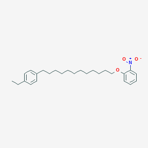[12-(4-Ethylphenyl)dodecyl] 2-nitrophenyl ether