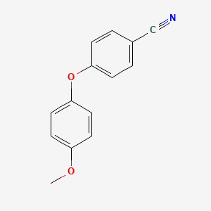 molecular formula C14H11NO2 B1301820 4-(4-Methoxyphenoxy)benzonitrile CAS No. 78338-68-8