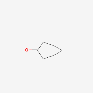 molecular formula C7H10O B13018361 1-Methylbicyclo[3.1.0]hexan-3-one 