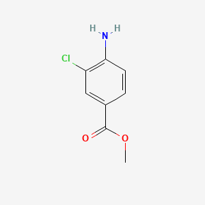 molecular formula C8H8ClNO2 B1301839 甲基4-氨基-3-氯苯甲酸酯 CAS No. 84228-44-4