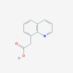 molecular formula C11H9NO2 B130185 Quinolin-8-yl-acetic acid CAS No. 152150-04-4