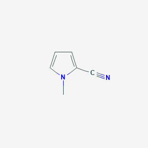 molecular formula C6H6N2 B1301852 1-methyl-1H-pyrrole-2-carbonitrile CAS No. 34884-10-1