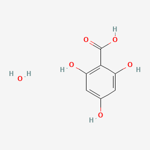 molecular formula C7H8O6 B1301854 2,4,6-Trihydroxybenzoic acid monohydrate CAS No. 71989-93-0