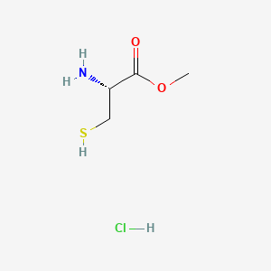 molecular formula C4H10ClNO2S B1301855 Methyl 2-amino-3-mercaptopropanoate hydrochloride CAS No. 5714-80-7