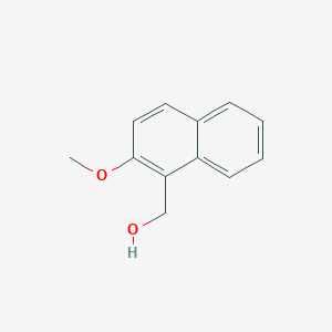 molecular formula C12H12O2 B1301862 2-Methoxy-1-naphthalenemethanol CAS No. 40696-22-8