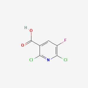 molecular formula C6H2Cl2FNO2 B1301863 2,6-Dichloro-5-fluoronicotinic acid CAS No. 82671-06-5