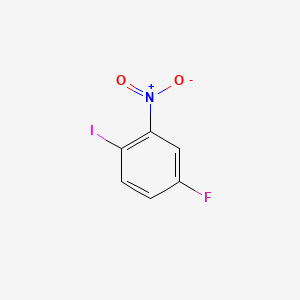 molecular formula C6H3FINO2 B1301865 5-Fluoro-2-iodonitrobenzene CAS No. 364-77-2