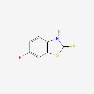 B1301866 6-Fluoro-2-mercaptobenzothiazole CAS No. 80087-71-4