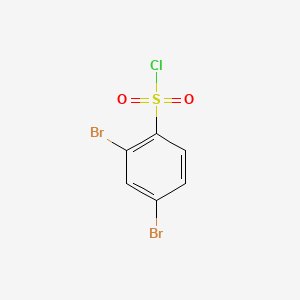molecular formula C6H3Br2ClO2S B1301867 2,4-二溴苯磺酰氯 CAS No. 72256-95-2