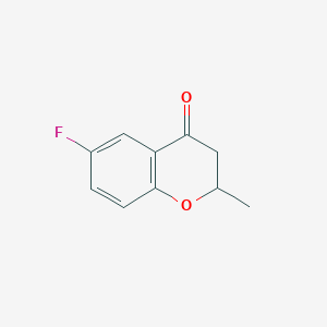 molecular formula C10H9FO2 B1301872 6-Fluoro-2-methyl-4-chromanone CAS No. 88754-96-5